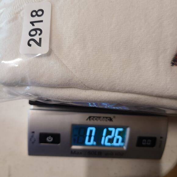 Vintage Valerie Sockwell Applique Golf Sweatshirt White Embroidered Size M 2918 - Picture 6 of 6